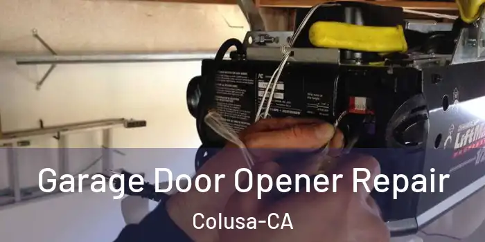  Garage Door Opener Repair Colusa-CA